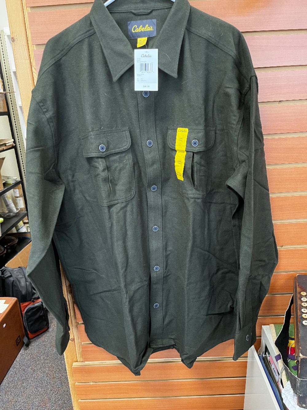 Cabela’s 2XLT Tall Chamois Shirt